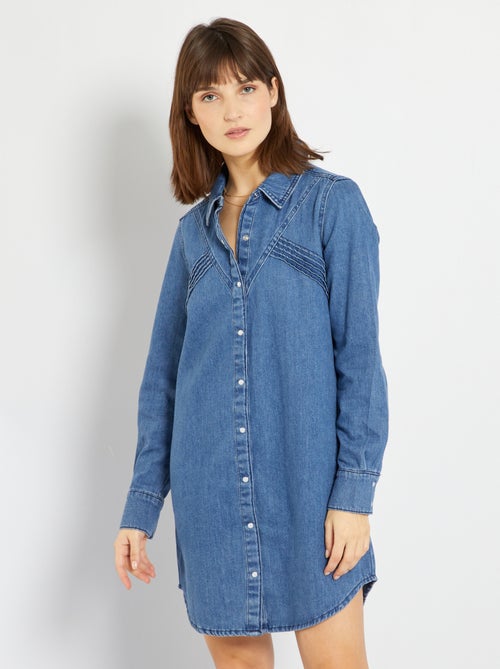Vestido de ganga - Kiabi