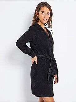 Vestido de ganga - Kiabi