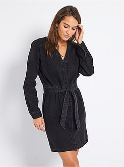 Vestido de ganga - Kiabi