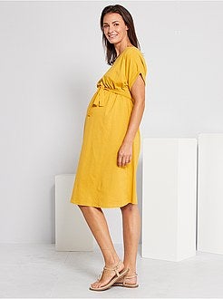 Vestido de grávida de conceção ecológica - Kiabi