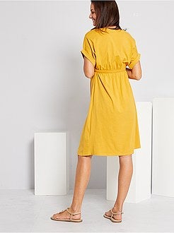 Vestido de grávida de conceção ecológica - Kiabi