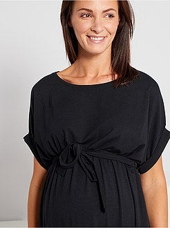 Vestido de grávida de conceção ecológica - Kiabi