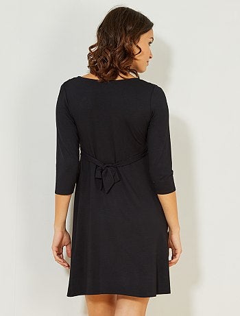 Vestido de grávida forma trapézio - Kiabi