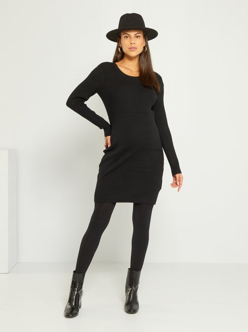 Vestido de grávida forma travada - Kiabi