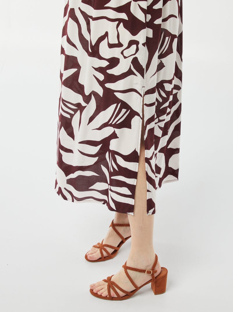 Vestido de grávida leve Branco - Kiabi