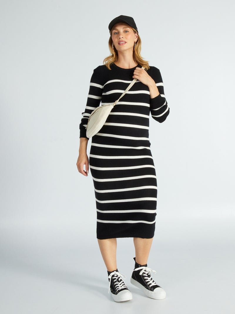 Vestido de grávida PRETO - Kiabi