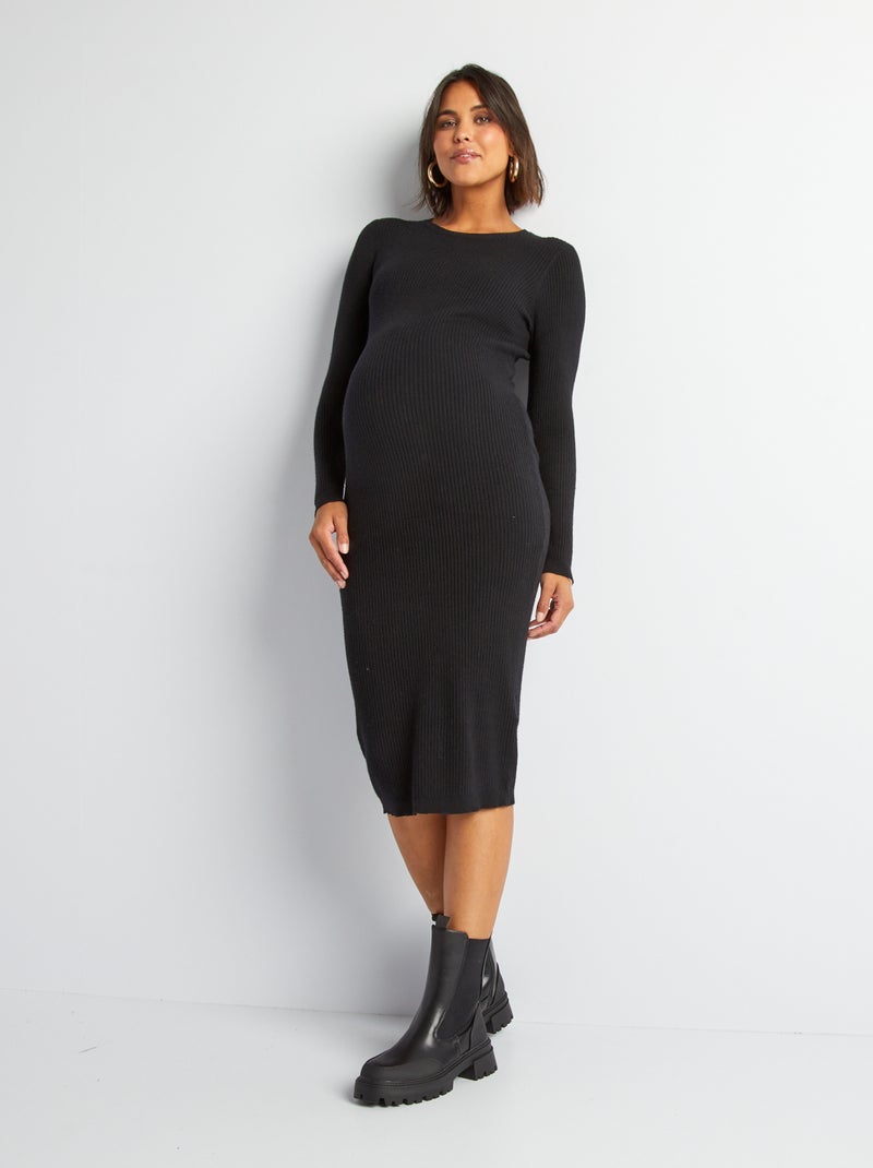 Vestido de grávida Preto - Kiabi