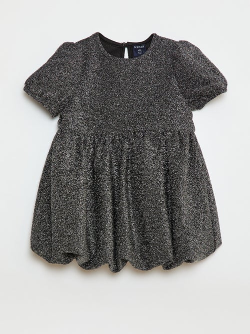 Vestido de lantejoulas com forma de balão - Kiabi