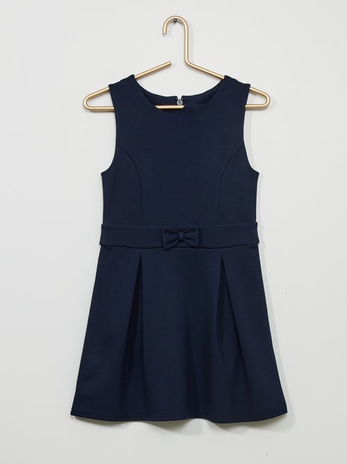 Vestido de malha com laço de fantasia - Kiabi