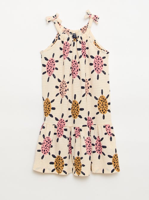 Vestido de malha crepe - Kiabi