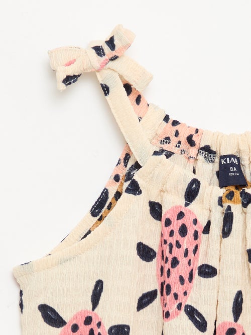 Vestido de malha crepe - Kiabi