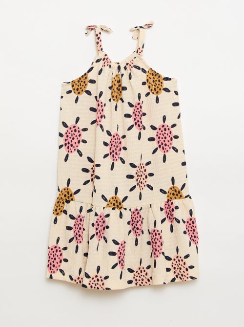 Vestido de malha crepe - Kiabi