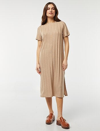 Vestido de malha fina