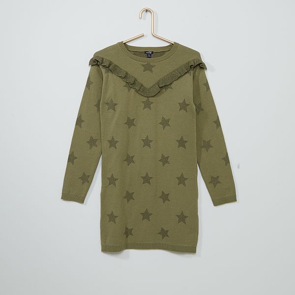 vestido de malha fina