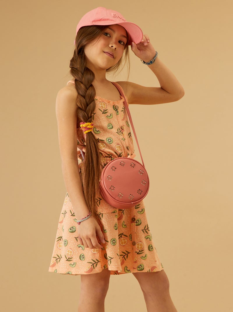 Vestido de malha gofrada ROSA - Kiabi