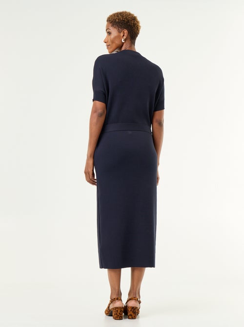 Vestido de malha pesada - Kiabi