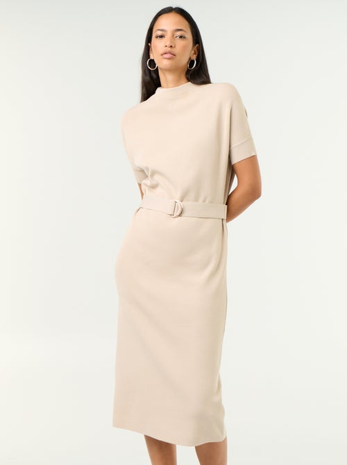 Vestido de malha pesada - Kiabi