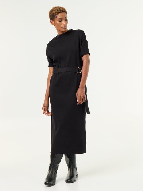 Vestido de malha pesada - Kiabi Vestido de malha pesada - Kiabi
