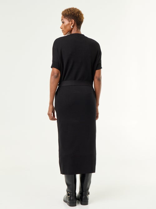 Vestido de malha pesada - Kiabi Vestido de malha pesada - Kiabi