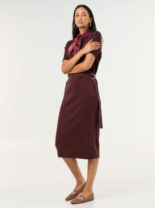 Vestido de malha pesada - Kiabi Vestido de malha pesada - Kiabi
