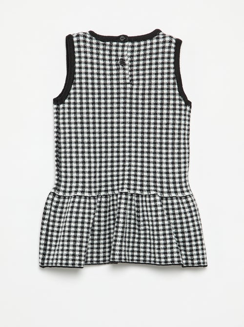 Vestido de malha sem mangas com laços - Kiabi Vestido de malha sem mangas com laços - Kiabi