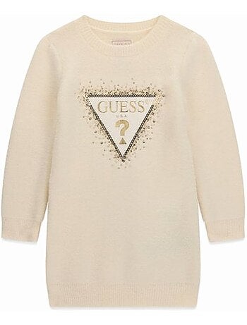 Vestido de manga comprida - guess kids