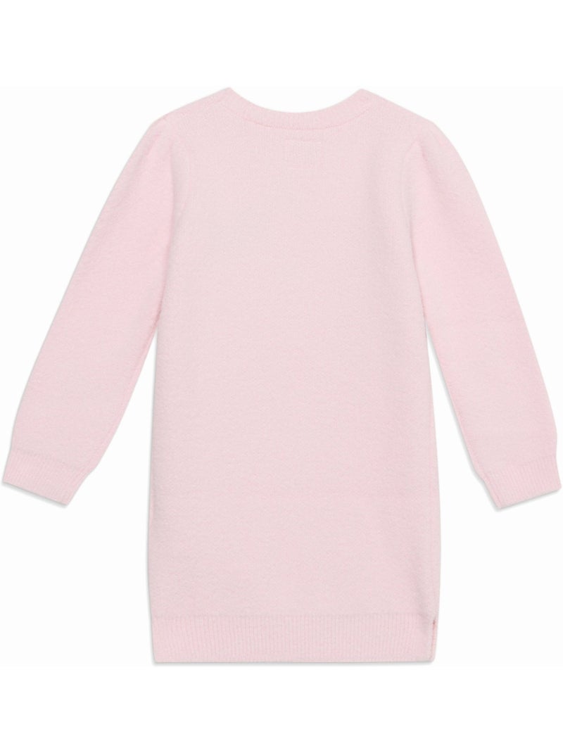 Vestido de manga comprida - guess kids Rosa-claro - Kiabi