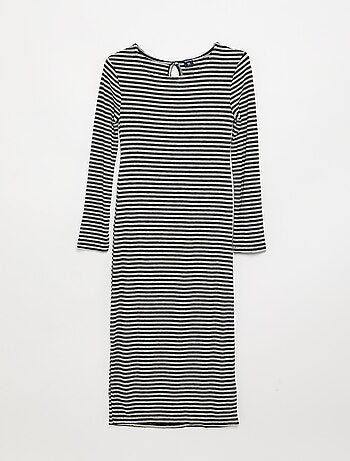Vestido de manga comprida