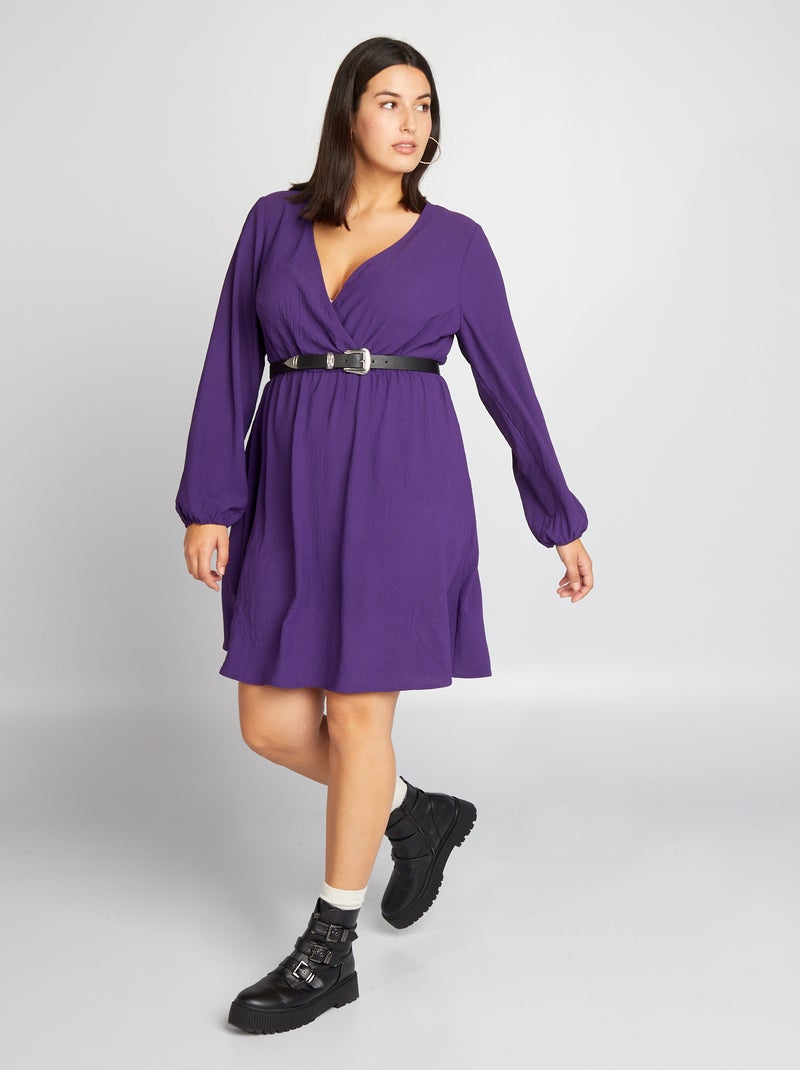 Vestido de manga comprida VIOLETA - Kiabi