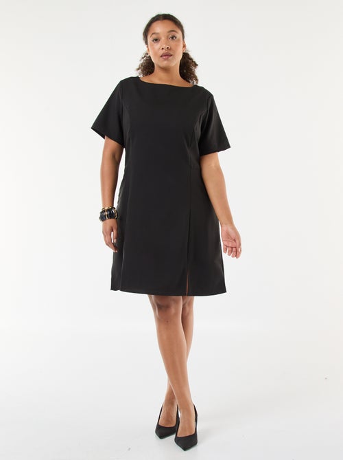 Vestido de manga curta 'Vero Moda' liso - Kiabi