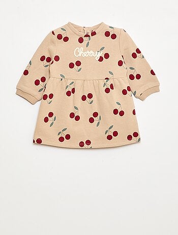 Vestido de moletom animado