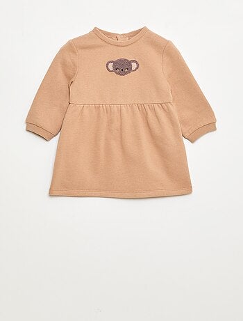 Vestido de moletom animado