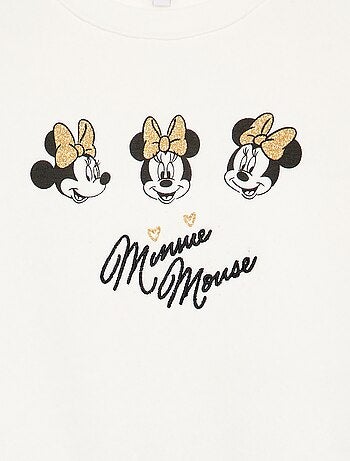 Vestido de moletom e tule 'Minnie' 'Disney'
