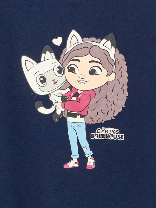Vestido de moletom 'Gabby e a Casa Mágica' de manga comprida - Kiabi Vestido de moletom 'Gabby e a Casa Mágica' de manga comprida - Kiabi