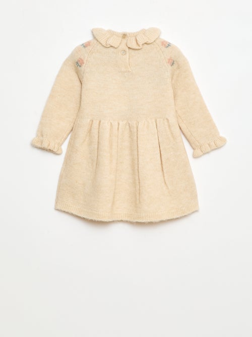 Vestido de Natal com gola - Kiabi