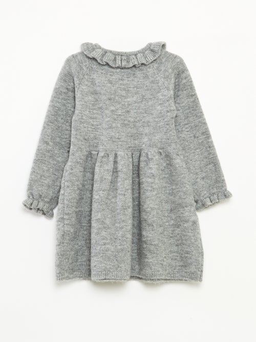 Vestido de Natal com gola - Kiabi