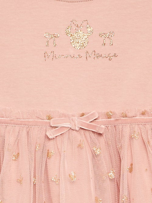 Vestido de Natal com parte inferior em tule 'Minnie' 'Disney' - Kiabi