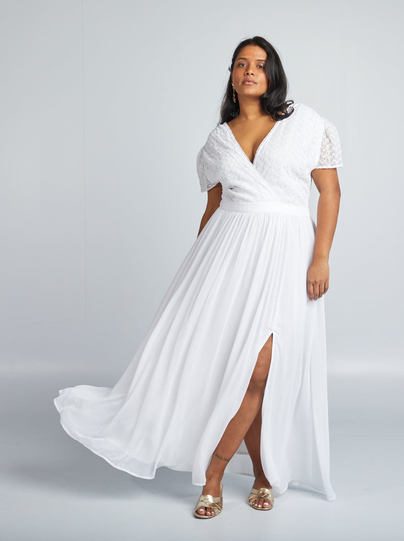Vestido de noiva Branco - Kiabi