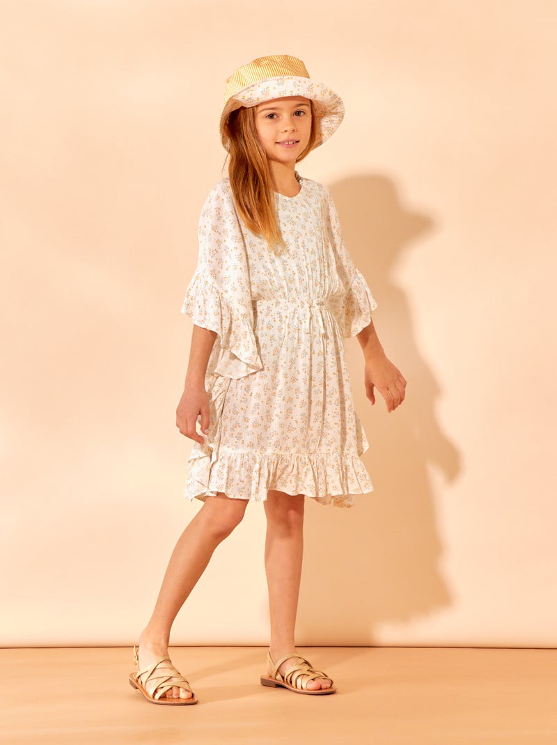 Vestido de praia BRANCO - Kiabi