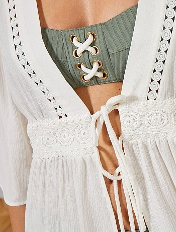 Vestido de praia - Kiabi