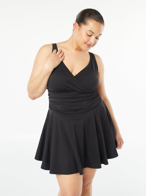Vestido de praia com fato de banho inteiro integrado - Kiabi