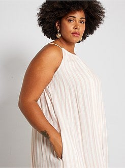 Vestido de praia comprido - Kiabi