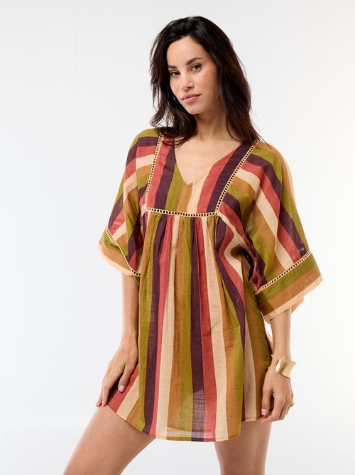 Vestido de Praia Midi - Kiabi