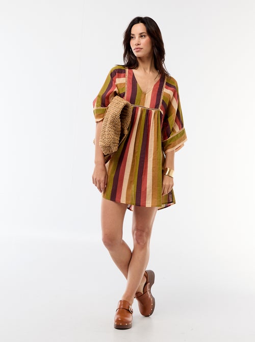 Vestido de Praia Midi - Kiabi