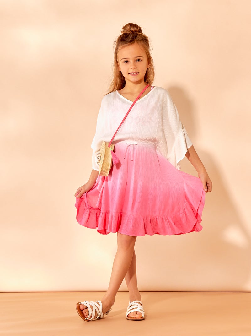 Vestido de praia ROSA - Kiabi