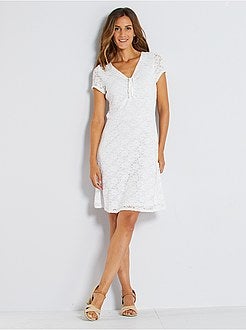 Vestido de renda - Kiabi