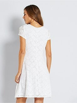 Vestido de renda - Kiabi