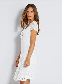 Vestido de renda - Kiabi