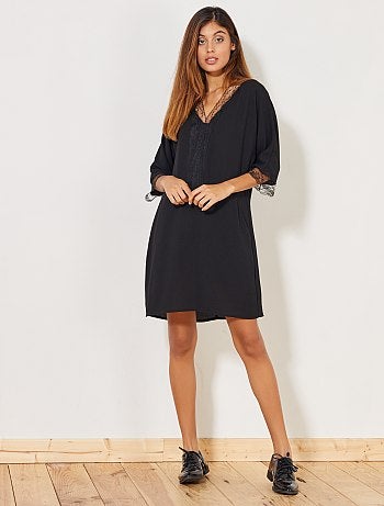 Mulher do 34 até 48 - Vestido de renda - Kiabi