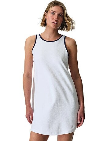 Vestido de senhora em turco penti
